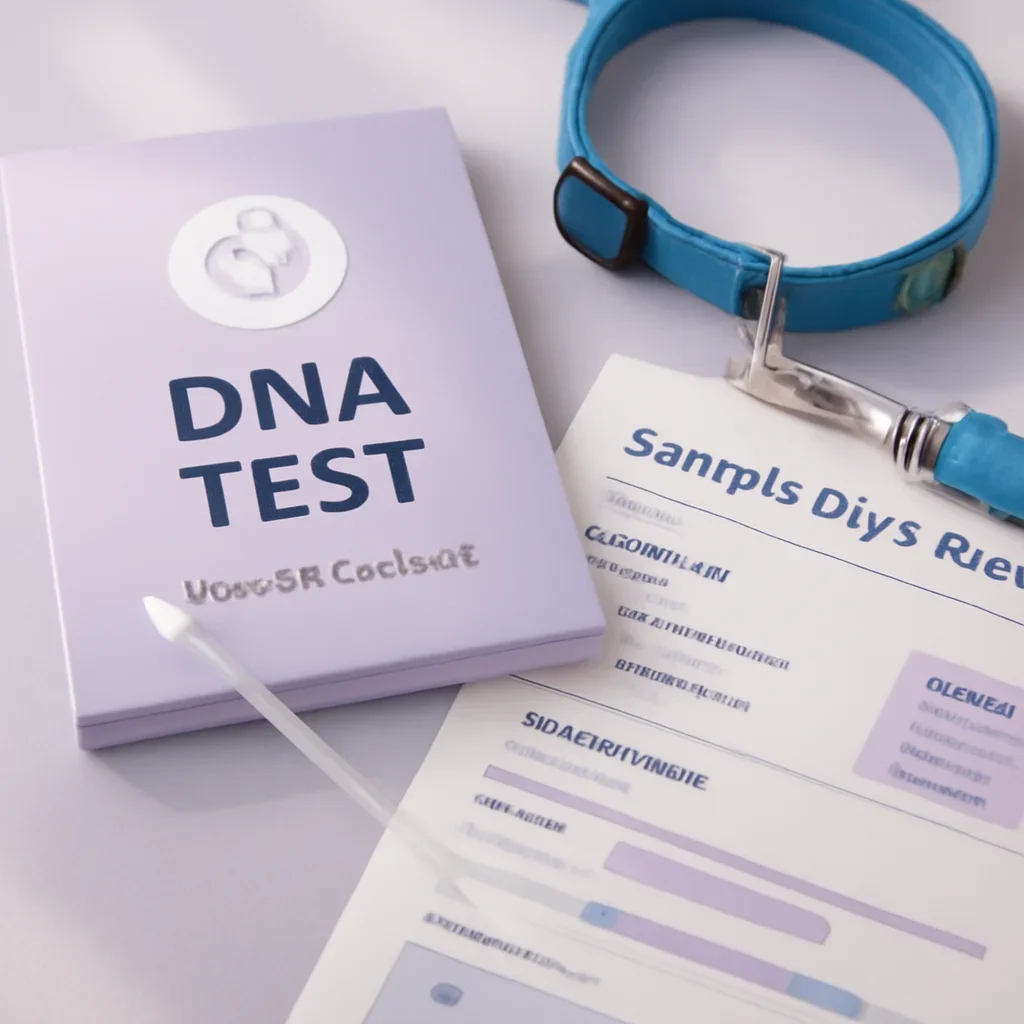 Dog DNA testing materials arranged for the can vets recommend dog dna tests? page