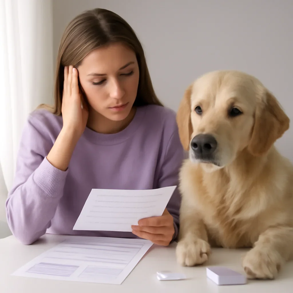 Decision-focused image supporting the deceased dog dna testing: what is possible? call to action