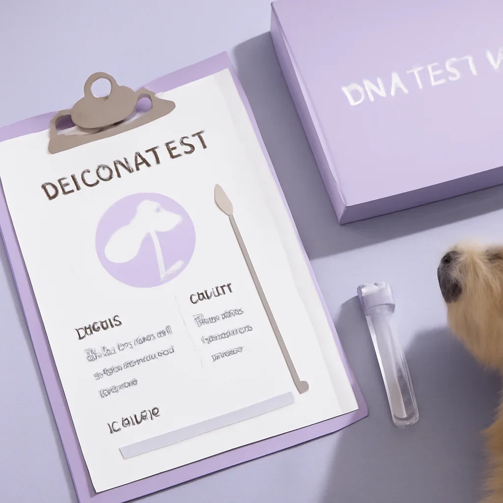 Dog DNA testing materials arranged for the dog dna test prices in canada: what you pay for page