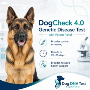 DogCheck 4.0 Genetic Disease Test with Patent Panel